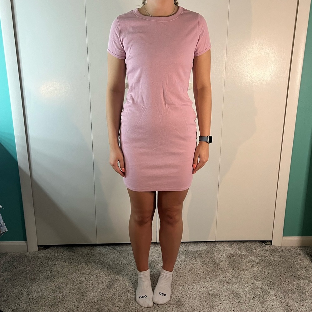 Pink Mini Dress